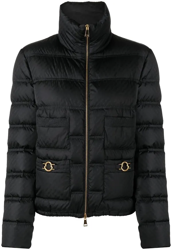 Moncler Fer kort dunjacka - Svart