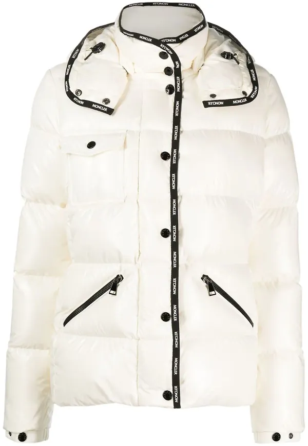 Moncler Flumet vadderad dunjacka - Vit