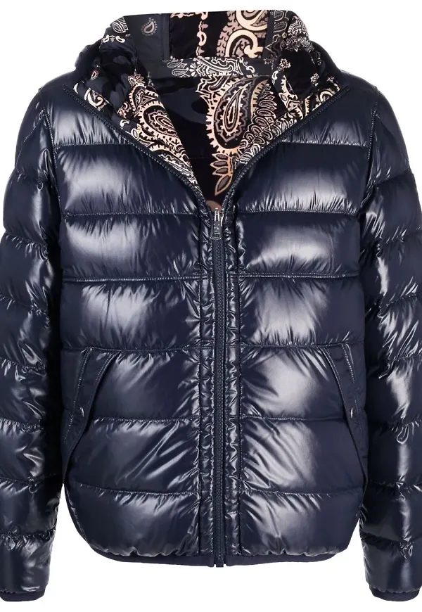 Moncler Freville vändbar vadderad jacka - Blå