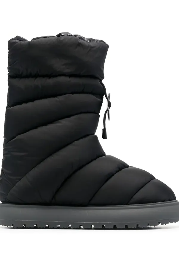 Moncler Gaia vadderade snöstövlar - Svart