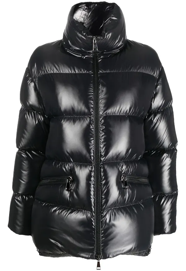Moncler Genos vadderad jacka - Svart