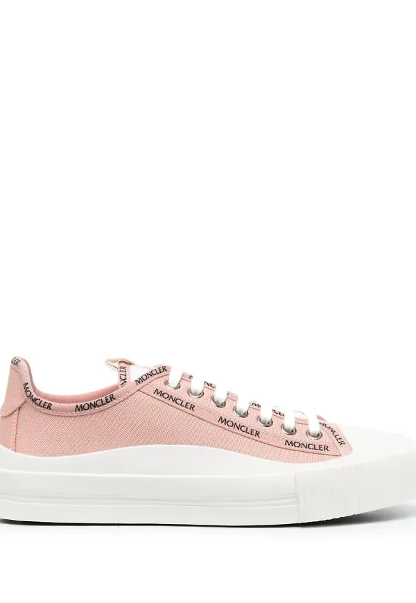 Moncler Glissiere låga sneakers - Rosa