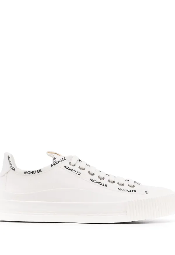 Moncler Glissiere låga sneakers - Vit