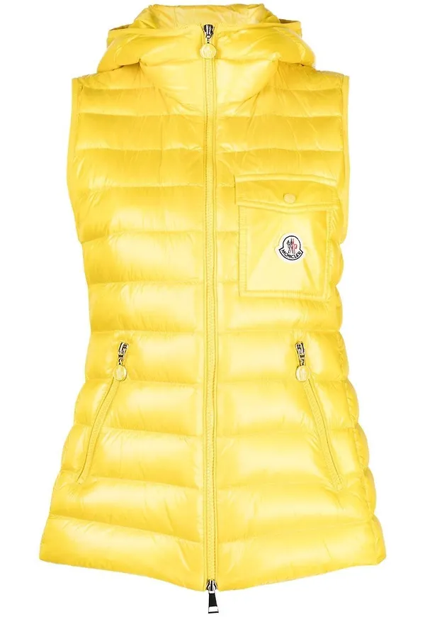 Moncler Glygos dunväst - Gul