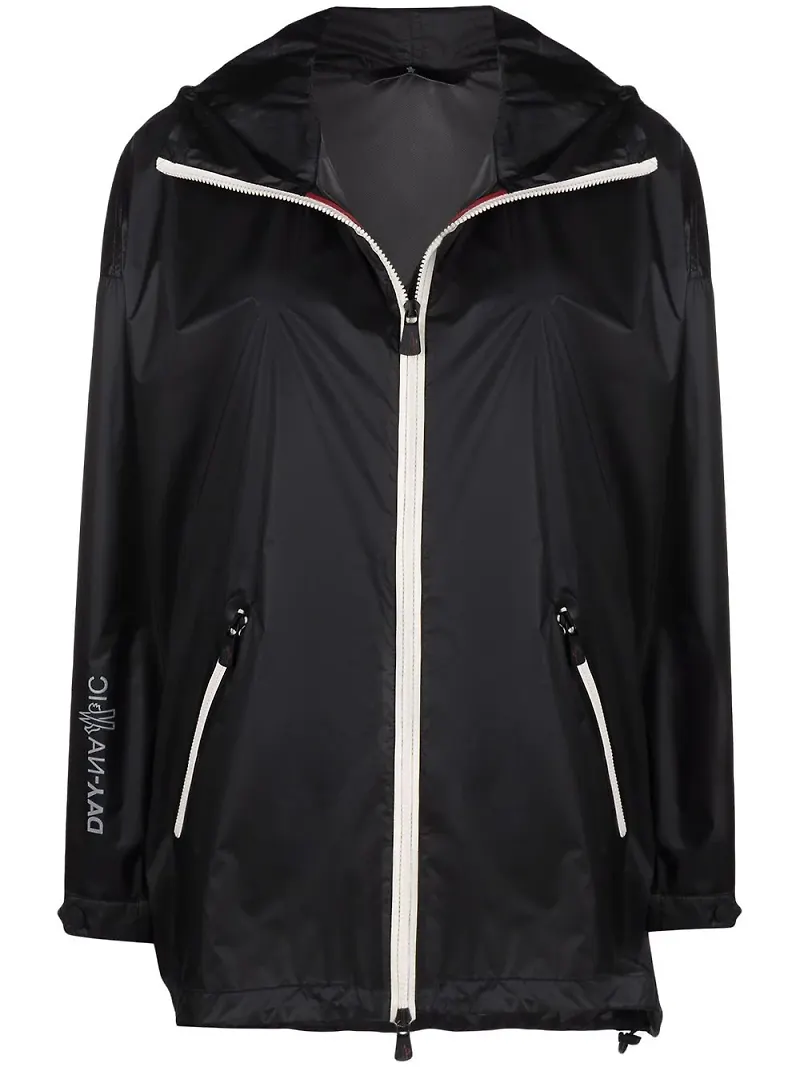 Moncler Grenoble Blavy lättviktsjacka med huva - Svart