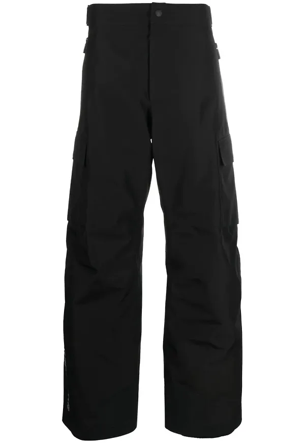 Moncler Grenoble byxor med cargoficka - Svart