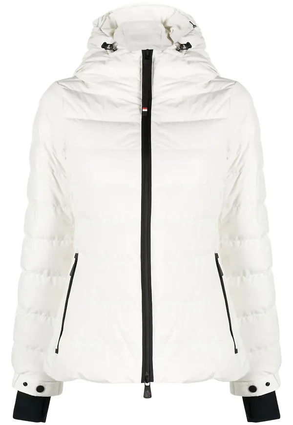 Moncler Grenoble Chessel kort dunjacka - Vit