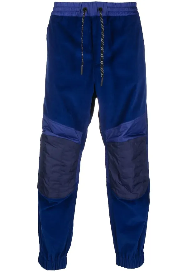 Moncler Grenoble fodrade trackpants - Blå