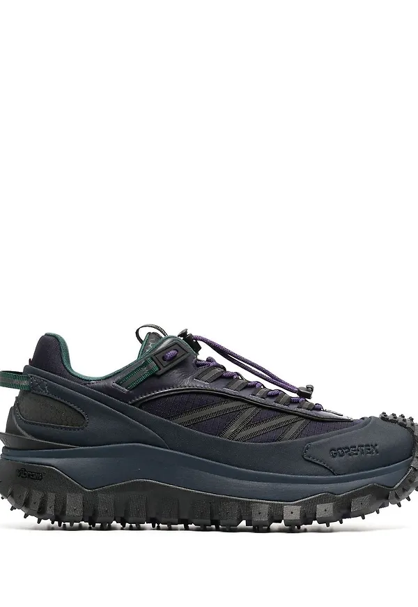 Moncler Grenoble Ibex låga sneakers - Blå