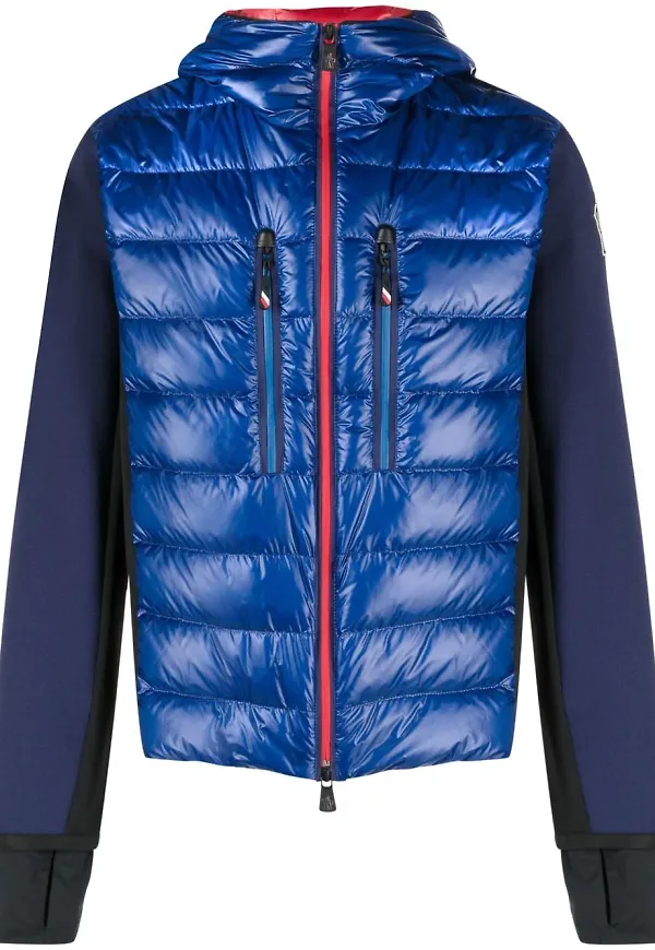 Moncler Grenoble jacka med huva - Blå
