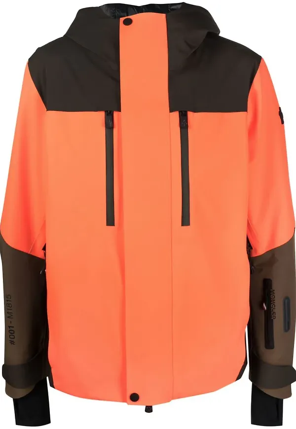 Moncler Grenoble jacka med huva - Grön