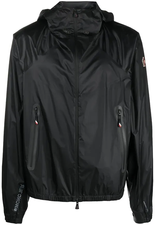 Moncler Grenoble jacka med huva - Svart