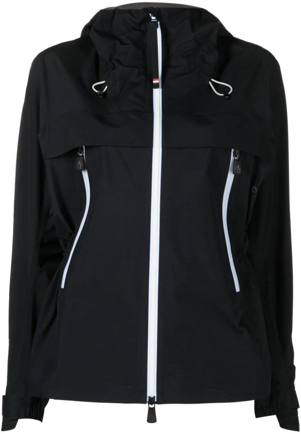 Moncler Grenoble jacka med huva - Svart