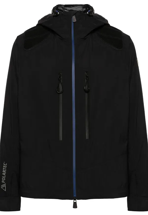 Moncler Grenoble jacka med huva - Svart