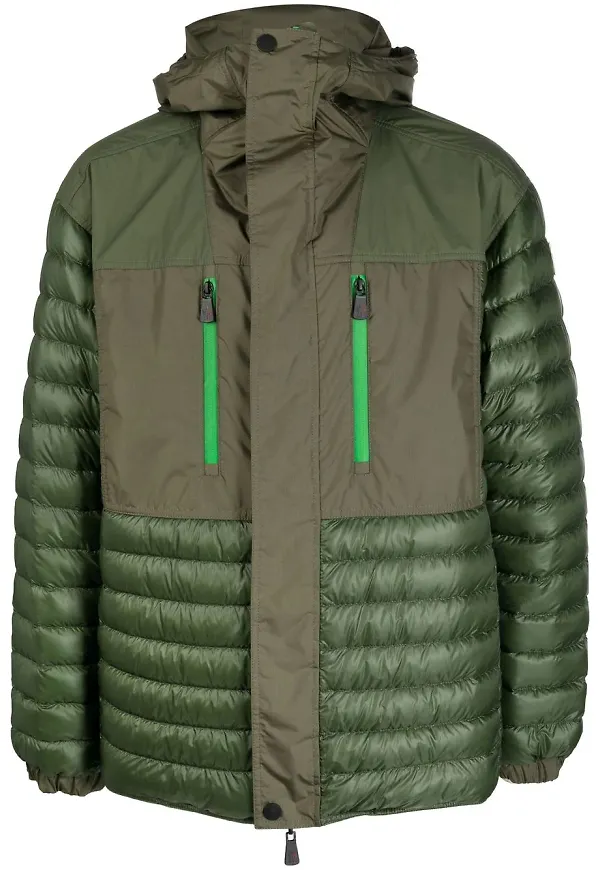 Moncler Grenoble Leuk vadderad jacka - Grön