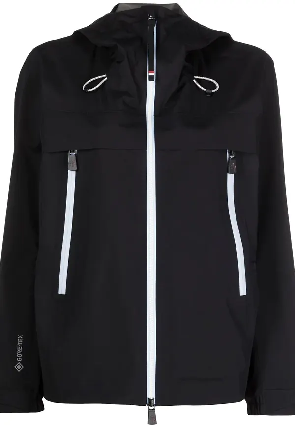 Moncler Grenoble Maules jacka med huva - Svart