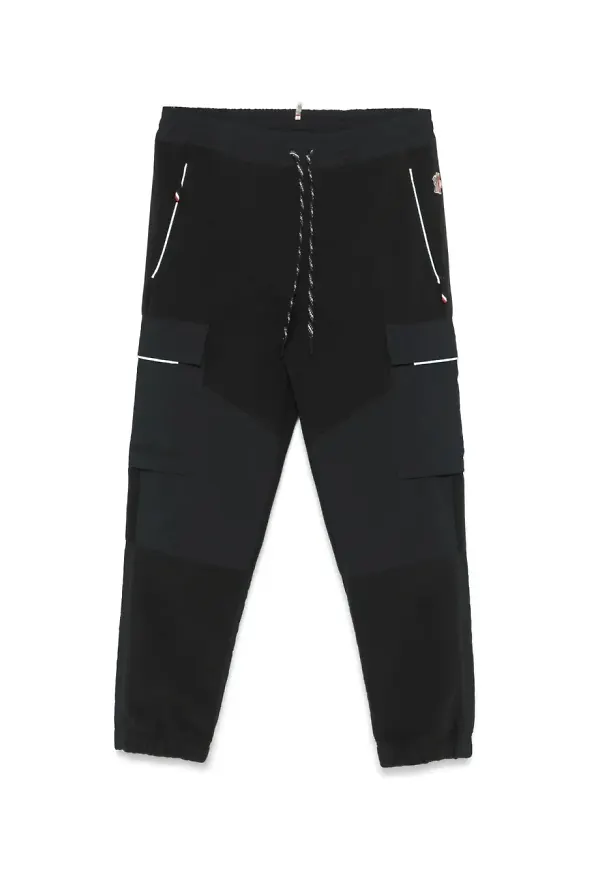 Moncler Grenoble mjukisbyxor i fleece - Svart