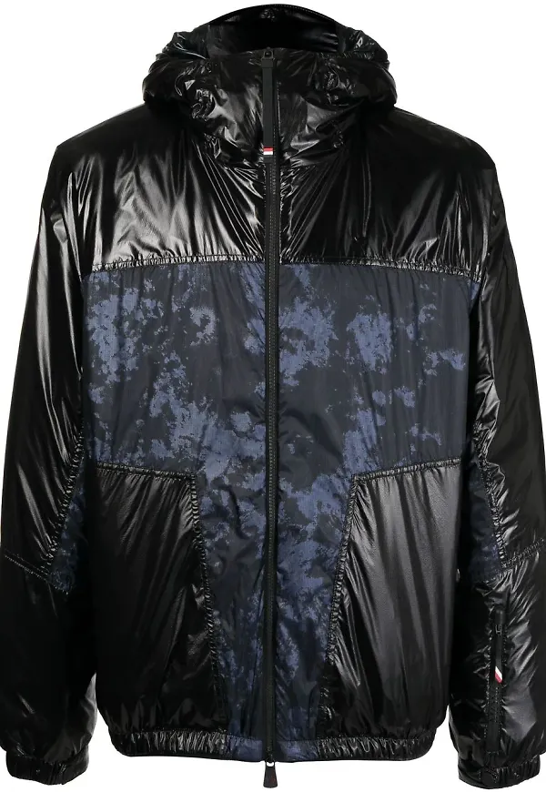 Moncler Grenoble puffjacka med huva - Svart