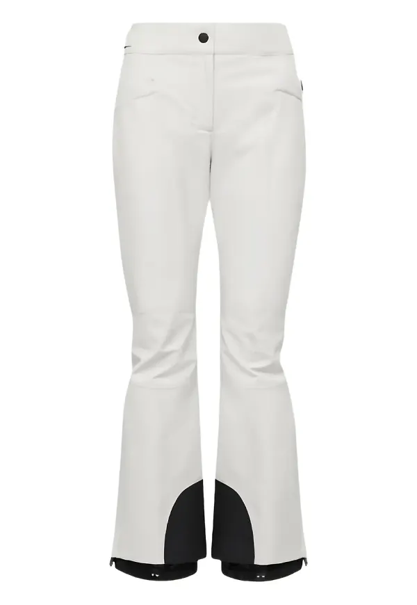 Moncler Grenoble skidbyxor med panel - Vit