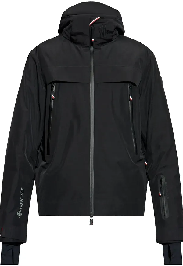 Moncler Grenoble skidjacka med hög midja - Svart