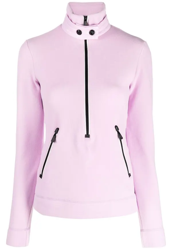 Moncler Grenoble topp med panel - 521 PINK