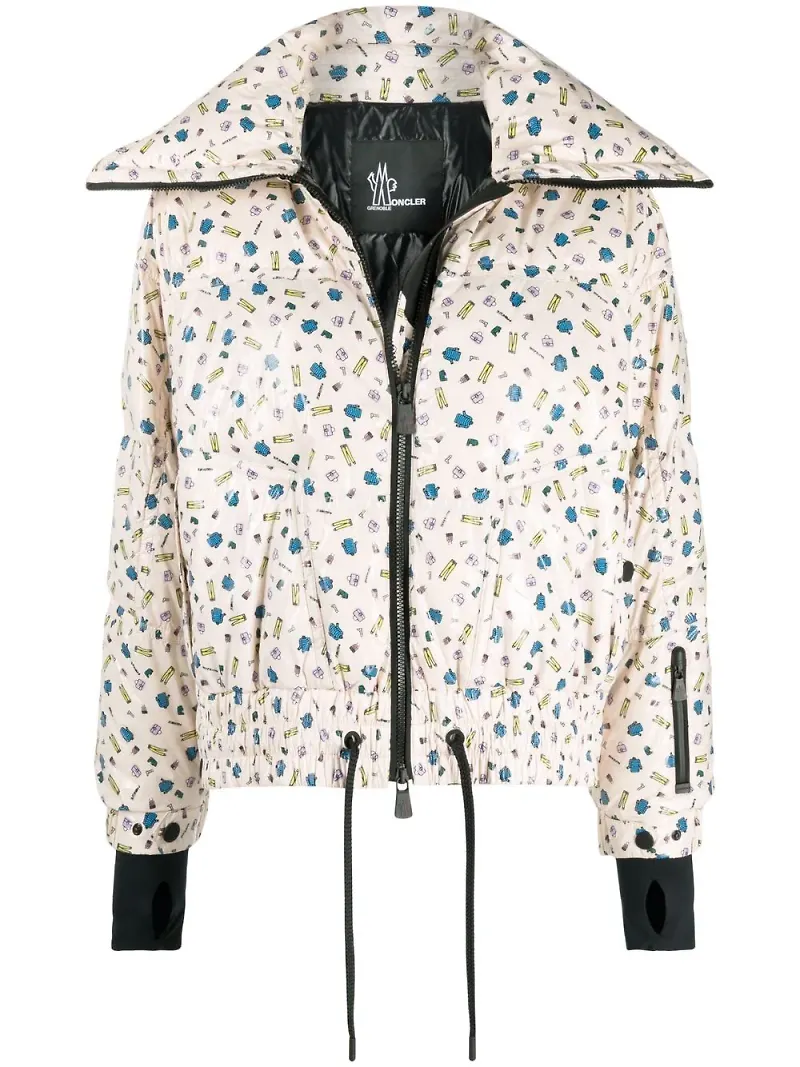 Moncler Grenoble x Naj-Oleari Chambairy puffjacka - Neutral