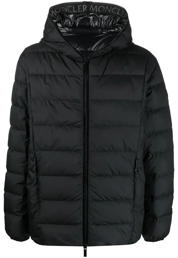 Moncler Hadar hooded down jacket - Svart