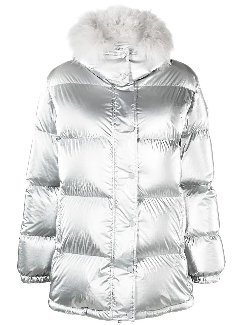 Moncler Hanau kort dunjacka - Grå