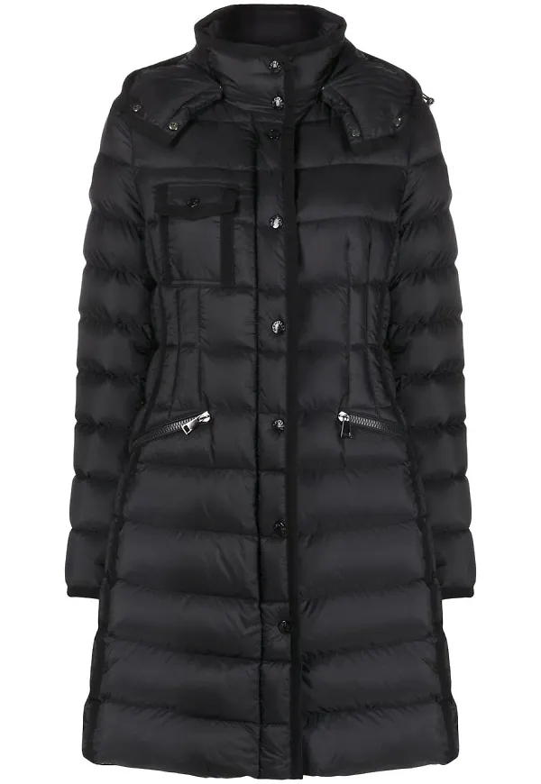 Moncler Hermine parkas - Svart