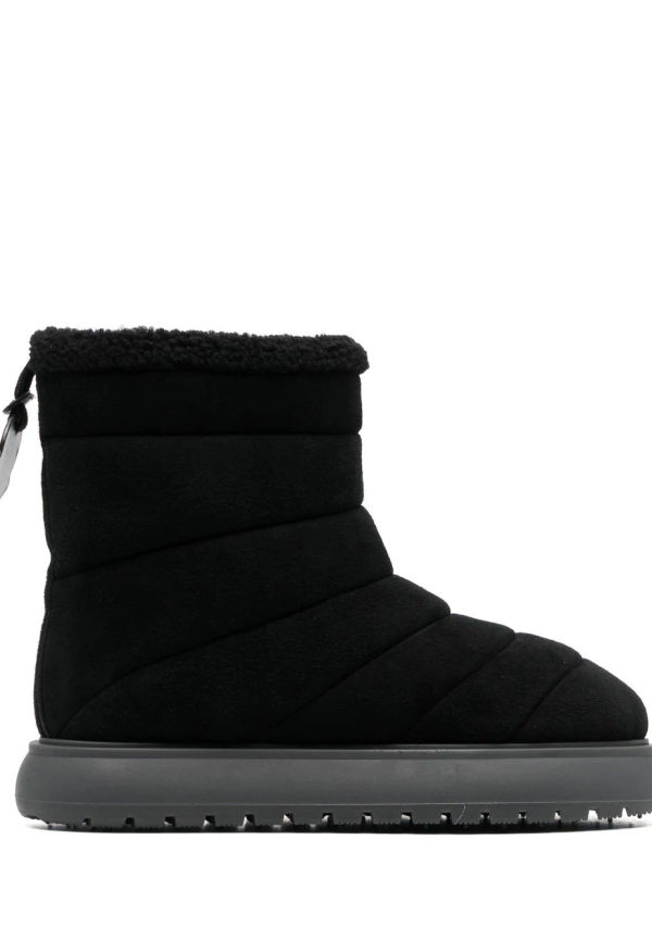 Moncler Hermosa snökängor i fårskinn - Svart