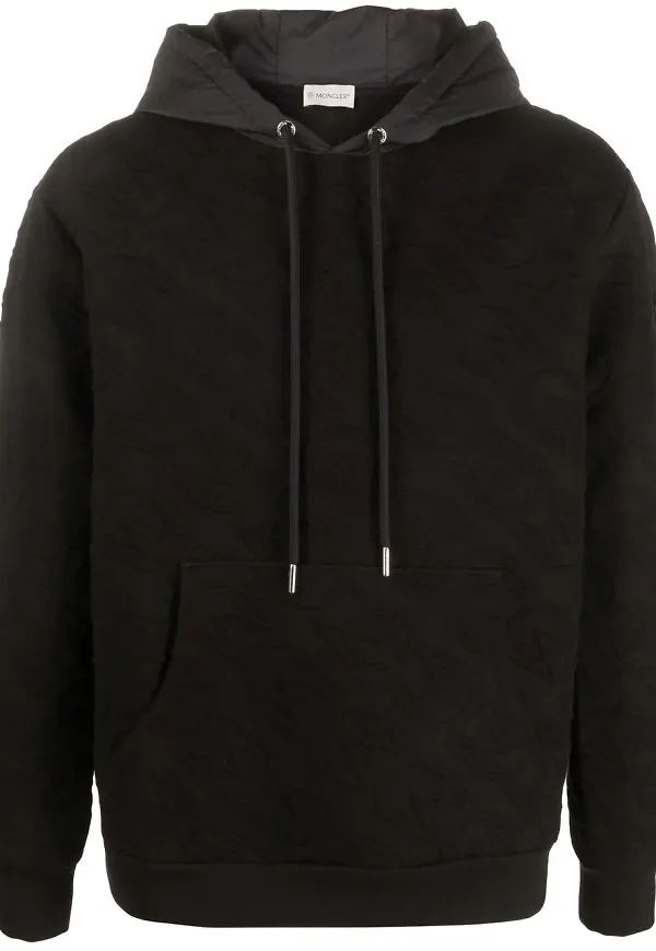 Moncler hoodie - Svart