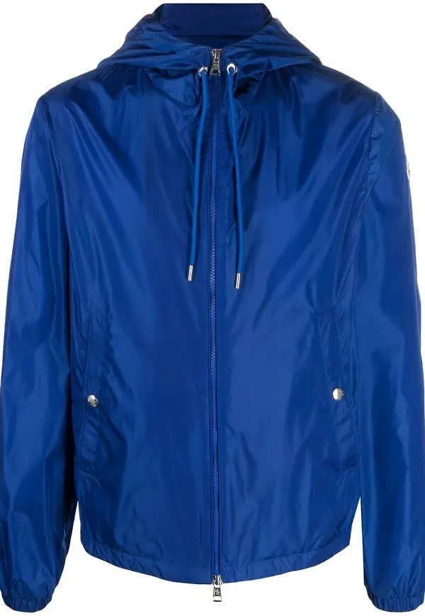 Moncler jacka med dragkedja - Blå