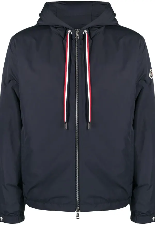 Moncler jacka med dragkedja - Blå