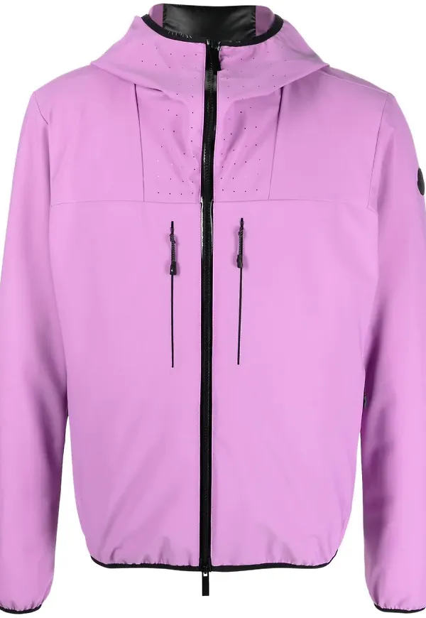 Moncler jacka med huva - Lila