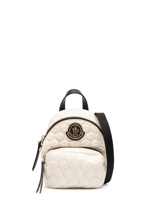 Moncler Kilia liten axelremsväska - Neutral