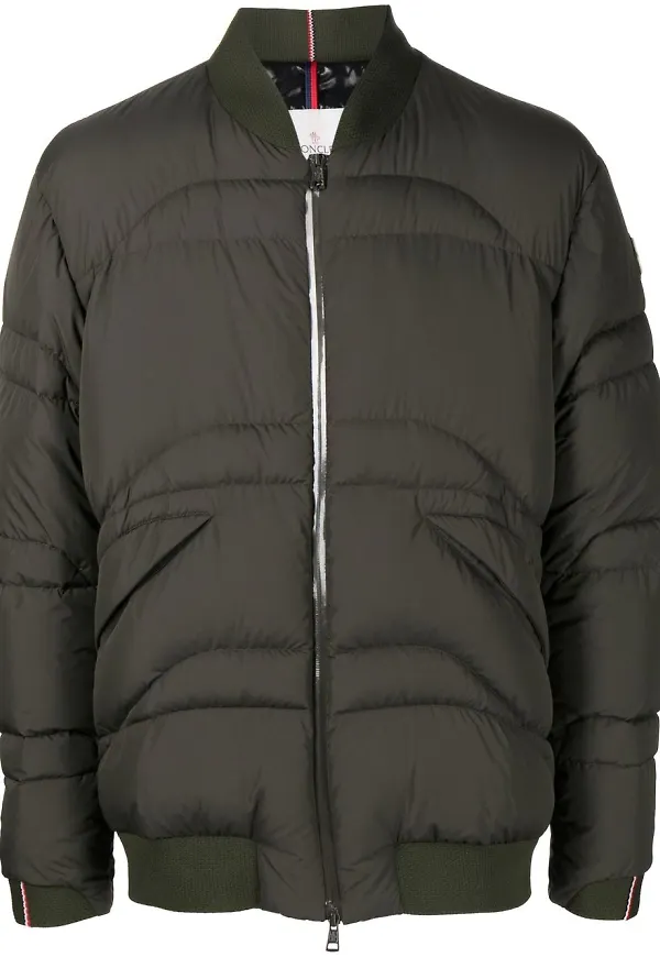 Moncler Kizimen vadderad dunjacka - Grön