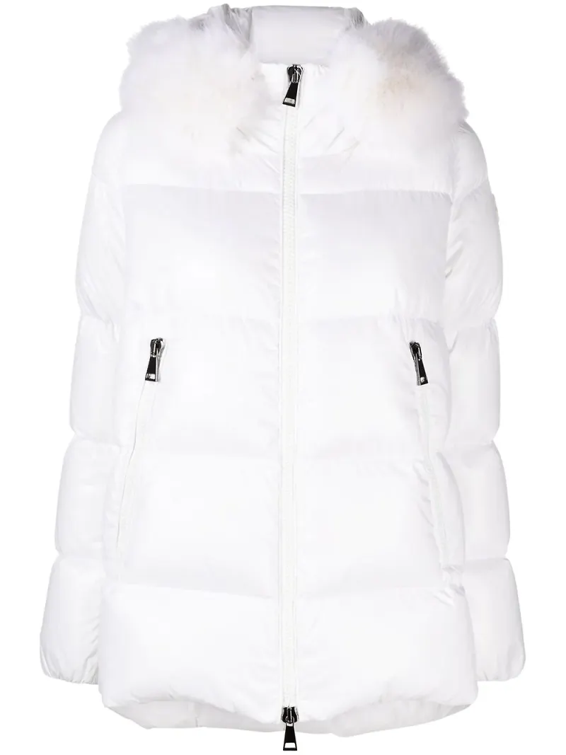 Moncler Laiche kort dunjacka - Vit