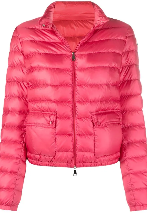 Moncler Lans vadderad jacka - Rosa