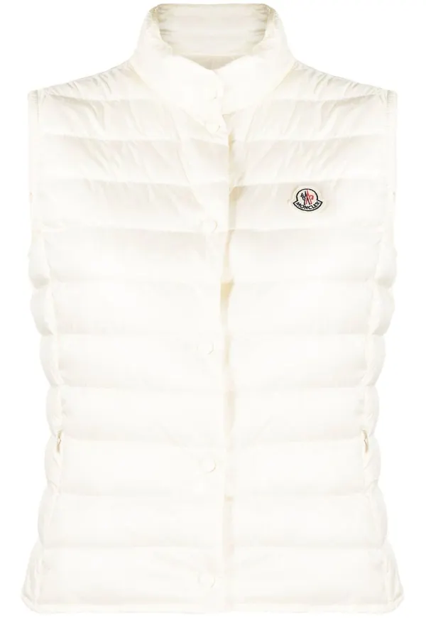 Moncler Liane vadderad väst - Neutral