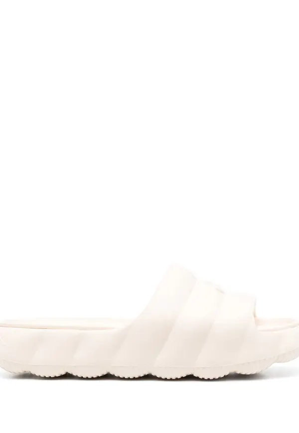 Moncler Lilo quiltade tofflor - Neutral