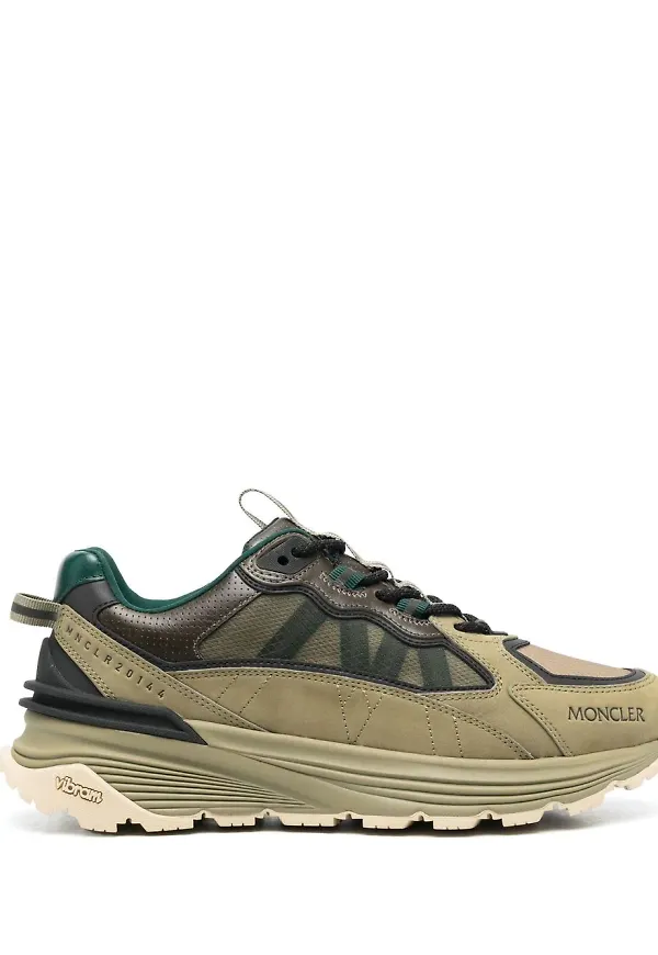 Moncler Lite Runner låga sneakers - Grön