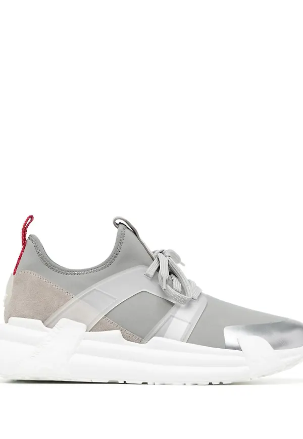 Moncler Lunavore låga sneakers - Grå
