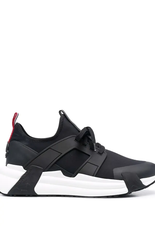 Moncler låga sneakers - Svart