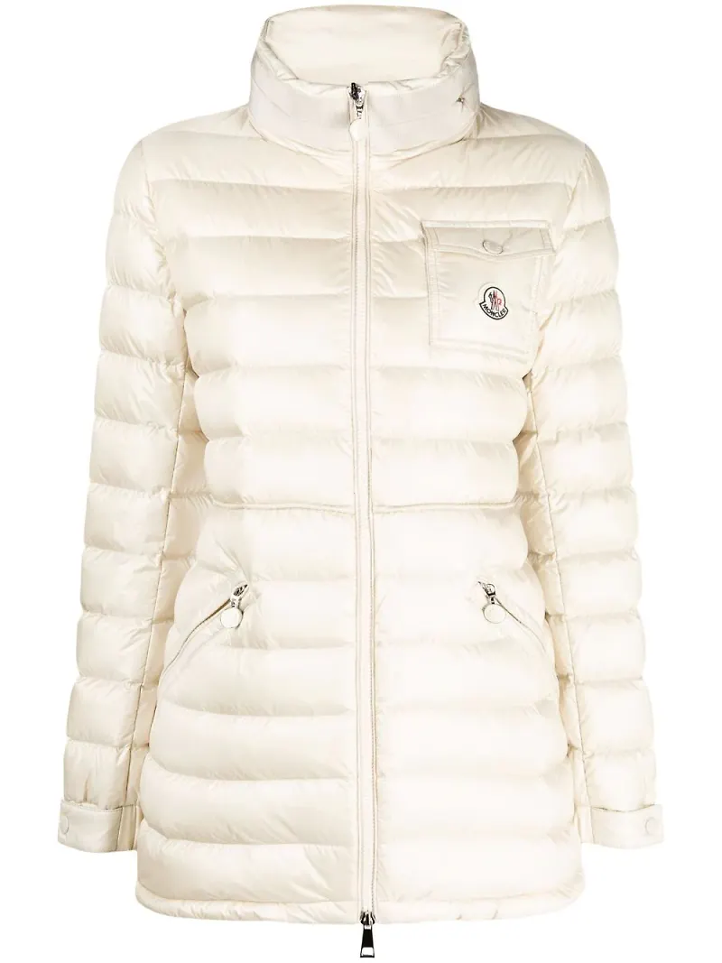 Moncler Madine dunjacka med huva - Neutral