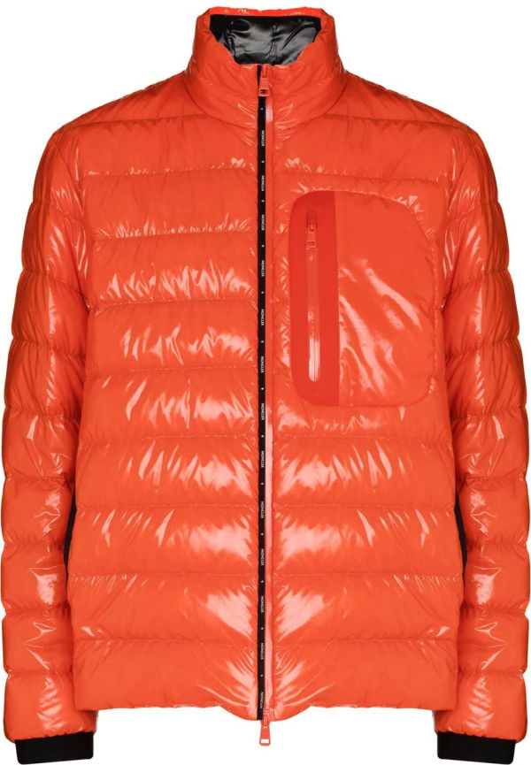 Moncler jacka clearance orange