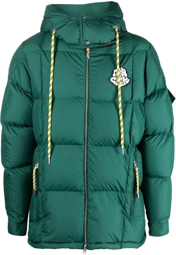 Moncler Mariveles vadderad parkas - Grön