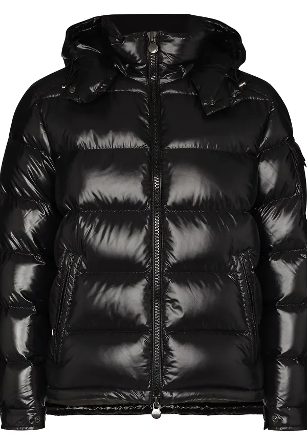 Moncler Maya dunjacka med huva - Svart