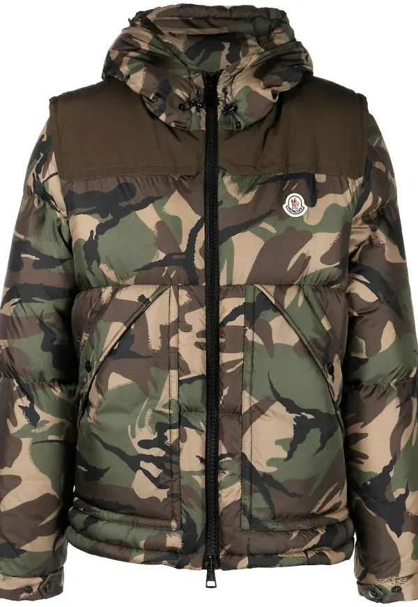 Moncler Meakan vändbar jacka - Grön