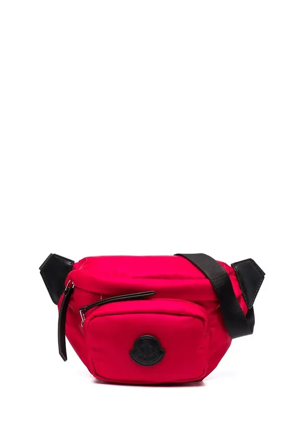 Moncler midjeväska med dragkedja - Rosa