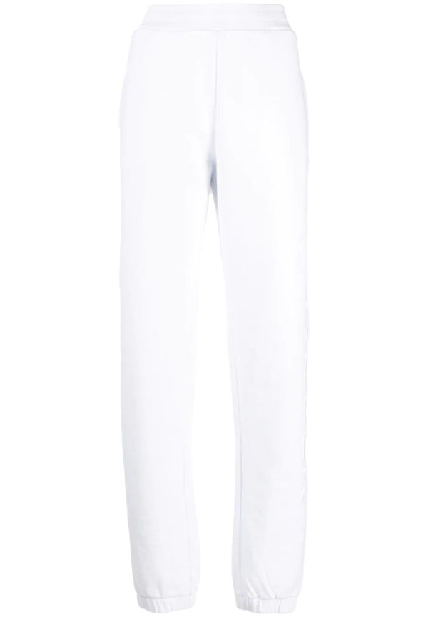 Moncler mjukisbyxor med logotyp - Vit